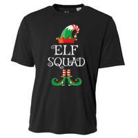 Elf Squad Shirt Funny Family Matching Christmas Cooling Performance Crew T-Shirt