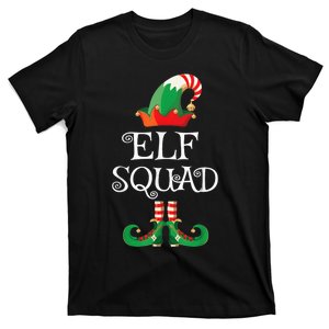 Elf Squad Shirt Funny Family Matching Christmas T-Shirt