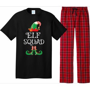 Elf Squad Shirt Funny Family Matching Christmas Pajama Set