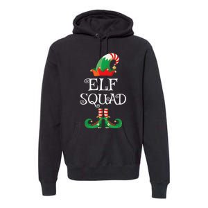 Elf Squad Shirt Funny Family Matching Christmas Premium Hoodie