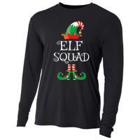 Elf Squad Shirt Funny Family Matching Christmas Cooling Performance Long Sleeve Crew