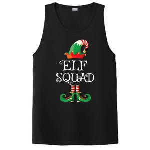 Elf Squad Shirt Funny Family Matching Christmas PosiCharge Competitor Tank