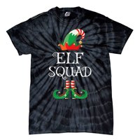 Elf Squad Shirt Funny Family Matching Christmas Tie-Dye T-Shirt