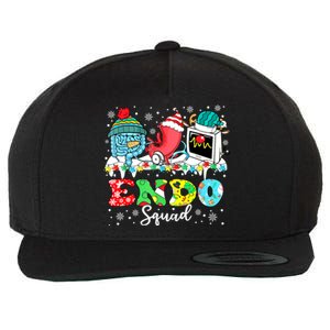 Endoscopy Squad Stomach Santa Hat Endoscopy Tech Christmas Wool Snapback Cap