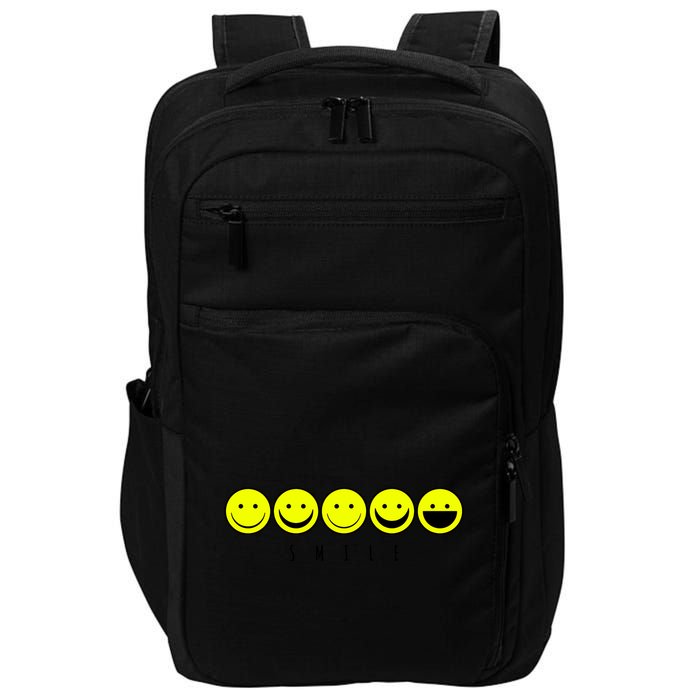 Emoji Smiley Smile Impact Tech Backpack