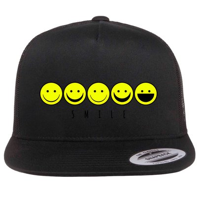 Emoji Smiley Smile Flatbill Hat