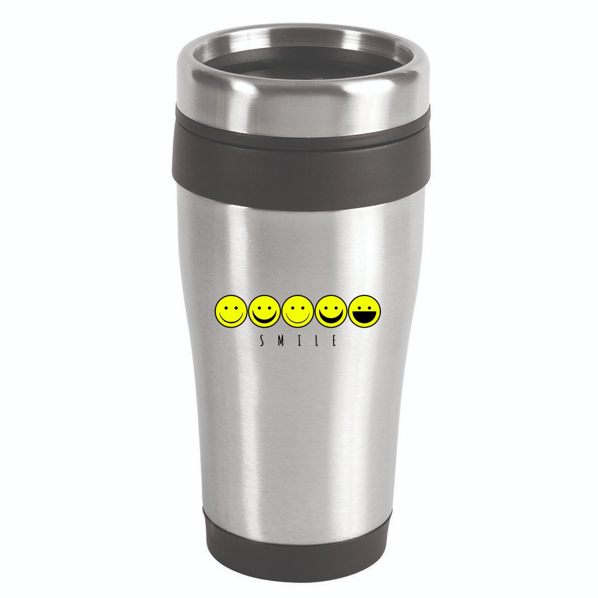 Emoji Smiley Smile 16oz Travel Tumbler