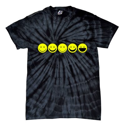 Emoji Smiley Smile Tie-Dye T-Shirt