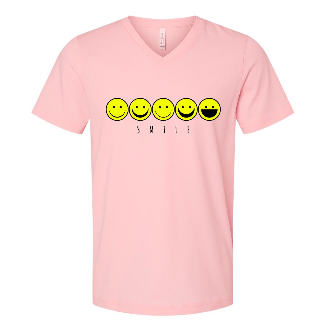 Emoji Smiley Smile V-Neck T-Shirt