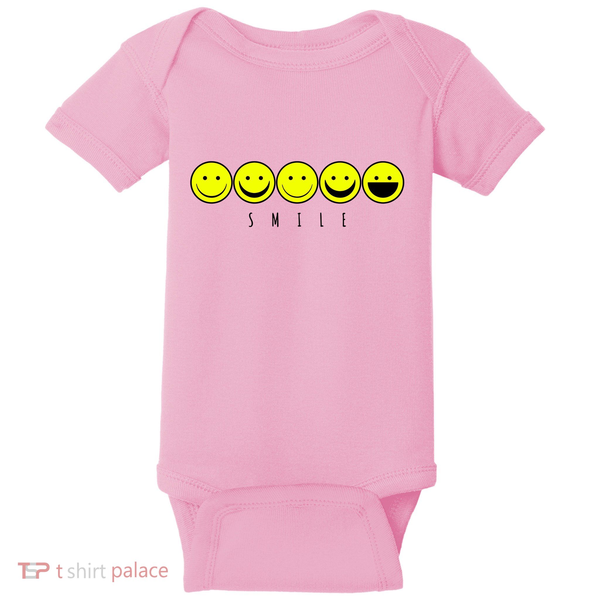 Emoji Smiley Smile Baby Bodysuit