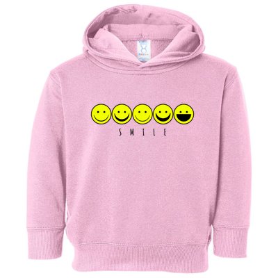 Emoji Smiley Smile Toddler Hoodie