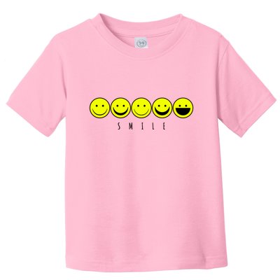 Emoji Smiley Smile Toddler T-Shirt