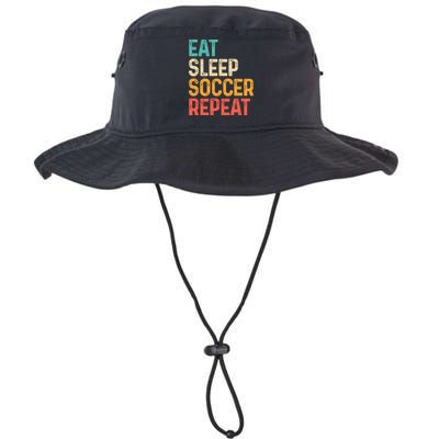 Eat Sleep Soccer Repeat Cool Soccer Lover Player Bucket Hat