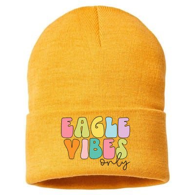 Eagles School Sports Fan Team Spirit Sustainable Knit Beanie