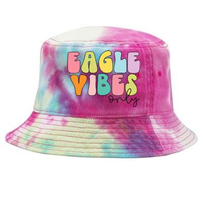 Eagles School Sports Fan Team Spirit Tie-Dyed Bucket Hat