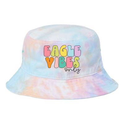 Eagles School Sports Fan Team Spirit Tie Dye Newport Bucket Hat