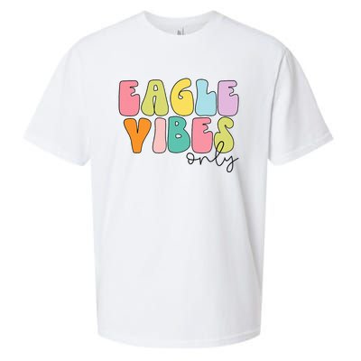 Eagles School Sports Fan Team Spirit Sueded Cloud Jersey T-Shirt