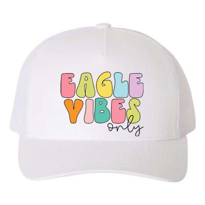 Eagles School Sports Fan Team Spirit Yupoong Adult 5-Panel Trucker Hat