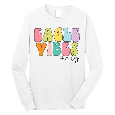 Eagles School Sports Fan Team Spirit Long Sleeve Shirt