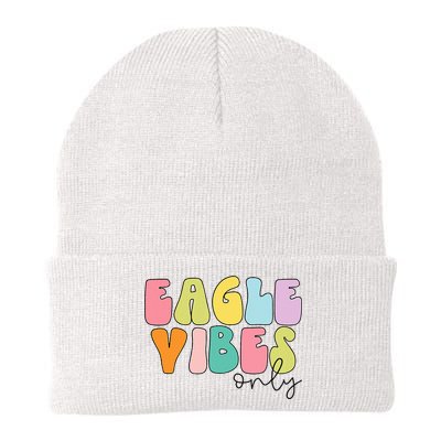 Eagles School Sports Fan Team Spirit Knit Cap Winter Beanie