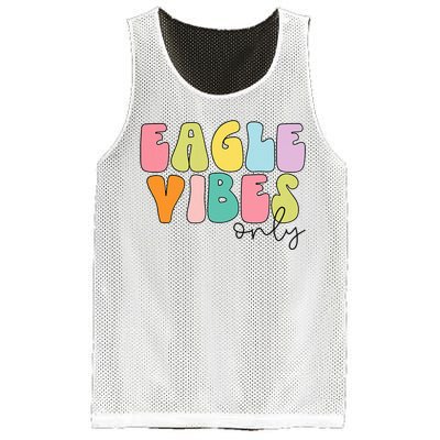 Eagles School Sports Fan Team Spirit Mesh Reversible Basketball Jersey Tank