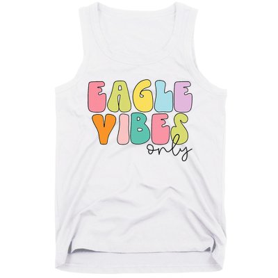 Eagles School Sports Fan Team Spirit Tank Top