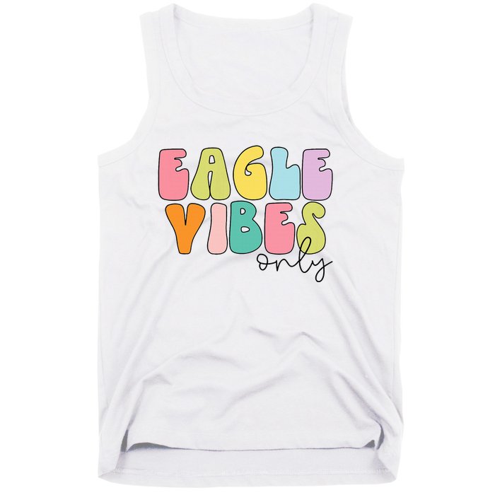 Eagles School Sports Fan Team Spirit Tank Top