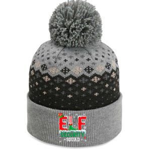 Elf Security Squad Christmas Elf Matching Family Lover The Baniff Cuffed Pom Beanie