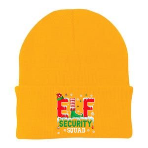 Elf Security Squad Christmas Elf Matching Family Lover Knit Cap Winter Beanie