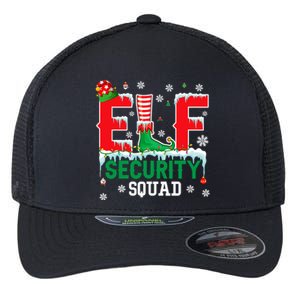 Elf Security Squad Christmas Elf Matching Family Lover Flexfit Unipanel Trucker Cap