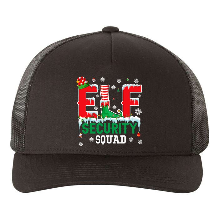 Elf Security Squad Christmas Elf Matching Family Lover Yupoong Adult 5-Panel Trucker Hat