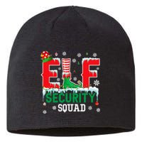 Elf Security Squad Christmas Elf Matching Family Lover Sustainable Beanie