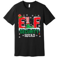 Elf Security Squad Christmas Elf Matching Family Lover Premium T-Shirt