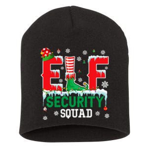 Elf Security Squad Christmas Elf Matching Family Lover Short Acrylic Beanie