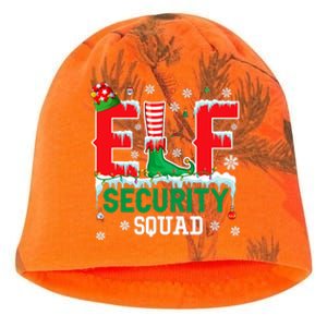 Elf Security Squad Christmas Elf Matching Family Lover Kati - Camo Knit Beanie