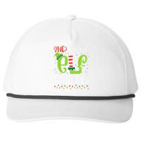 Elf Squad Second Grade Teacher Christmas 2nd Grade Teacher Snapback Five-Panel Rope Hat