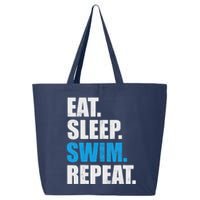 Eat Sleep Swim Repeat 25L Jumbo Tote