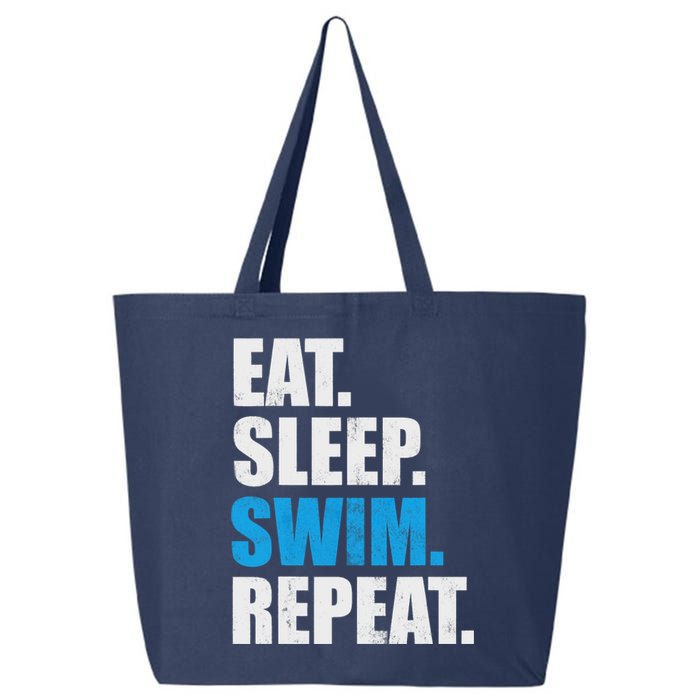 Eat Sleep Swim Repeat 25L Jumbo Tote