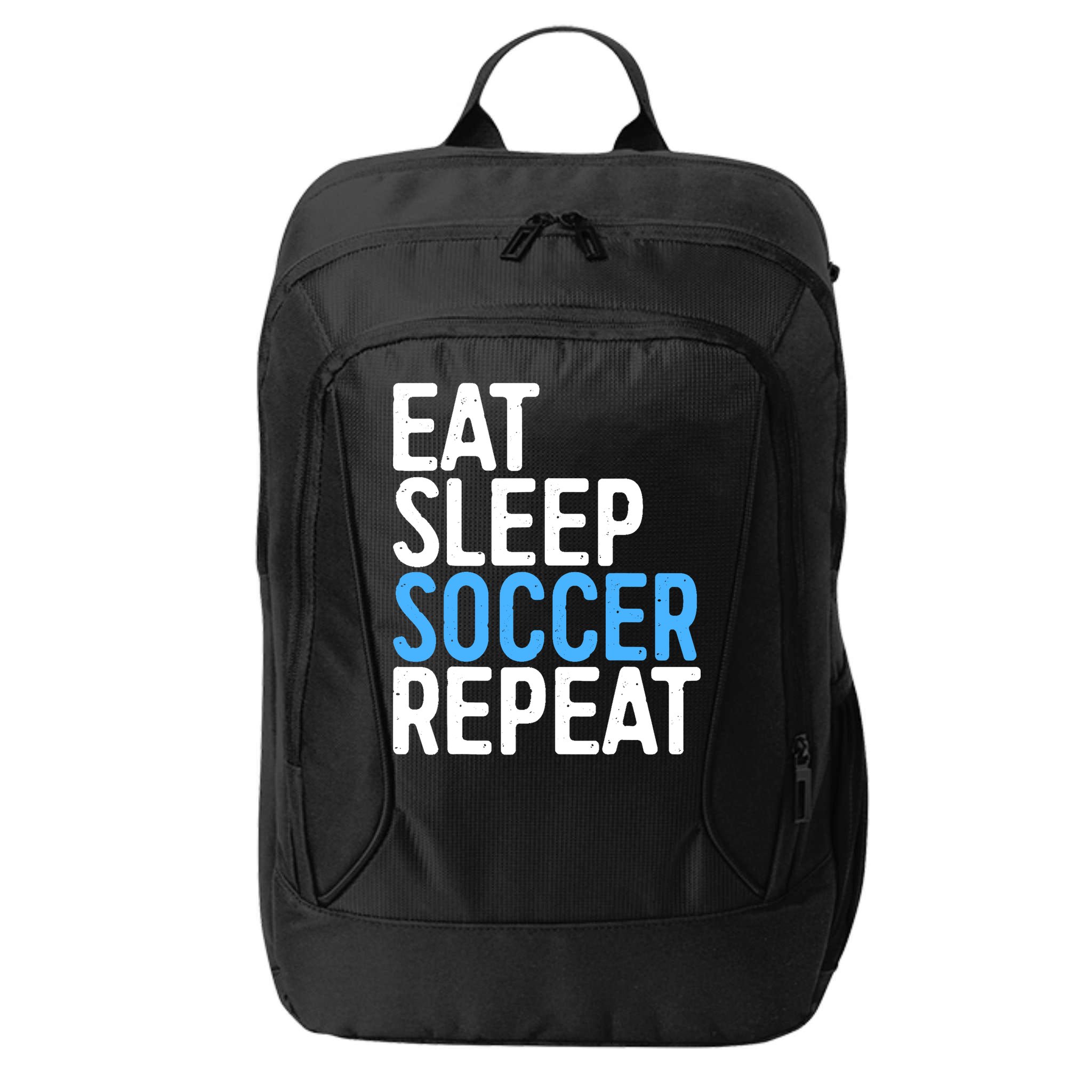 Eat Sleep Soccer Repeat City Backpack