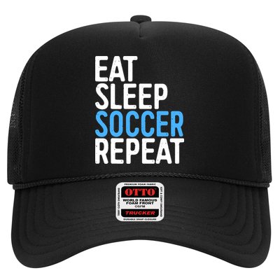 Eat Sleep Soccer Repeat Trucker Hat