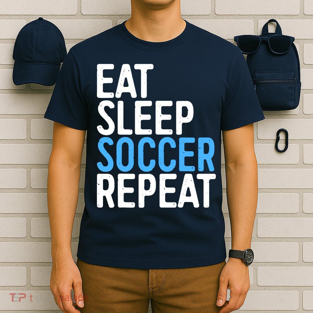 Eat Sleep Soccer Repeat T-Shirt