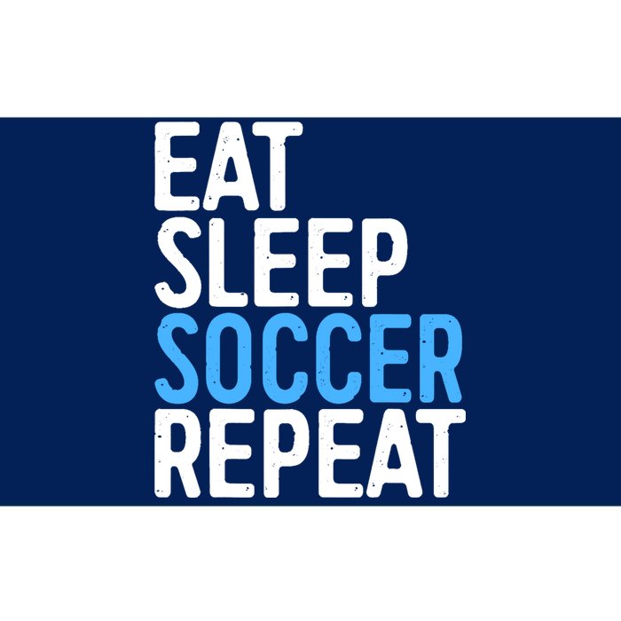 Eat Sleep Soccer Repeat Bumper Sticker