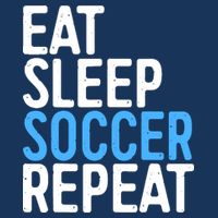Eat Sleep Soccer Repeat Drawstring Bag
