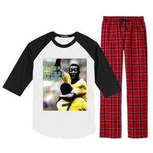 Eat Sleep Soccer Repeat Raglan Sleeve Pajama Set