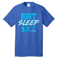 Eat Sleep Ski Funny Quote Skiing Cool Gift Great Gift Tall T-Shirt