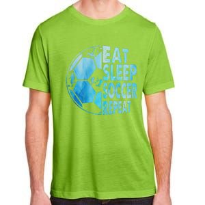 Eat Sleep Soccer Repeat Gift Adult ChromaSoft Performance T-Shirt