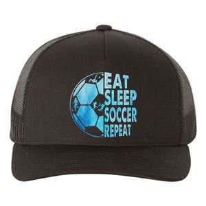 Eat Sleep Soccer Repeat Gift Yupoong Adult 5-Panel Trucker Hat