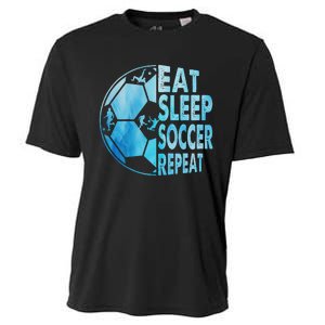 Eat Sleep Soccer Repeat Gift Cooling Performance Crew T-Shirt