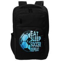 Eat Sleep Soccer Repeat Gift Impact Tech Backpack