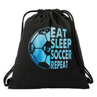 Eat Sleep Soccer Repeat Gift Drawstring Bag